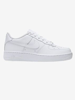 Nike White Low-Top Lace-Up Sneakers